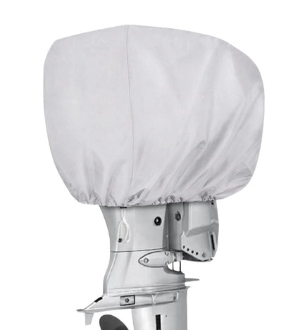 Outboard Motor Engine Cover for Boat (Universal, Silver)