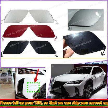 Front Bumper Tow Hook Cover for Lexus UX300 UX200 UX250h (2018–2023)