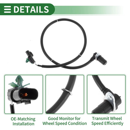 ABS Wheel Speed Sensor No. 4670A192 for Mitsubishi Pajero (2009–2016)