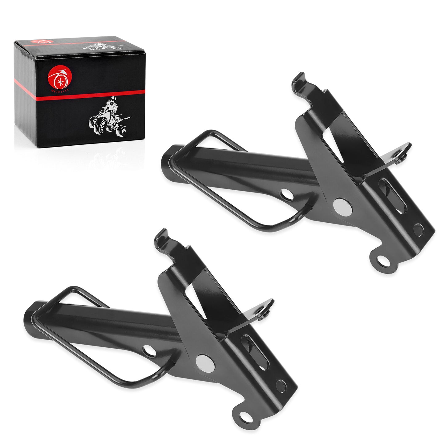 Set of 2 Tailgate Latch Assemblies for Polaris Ranger (400–800)