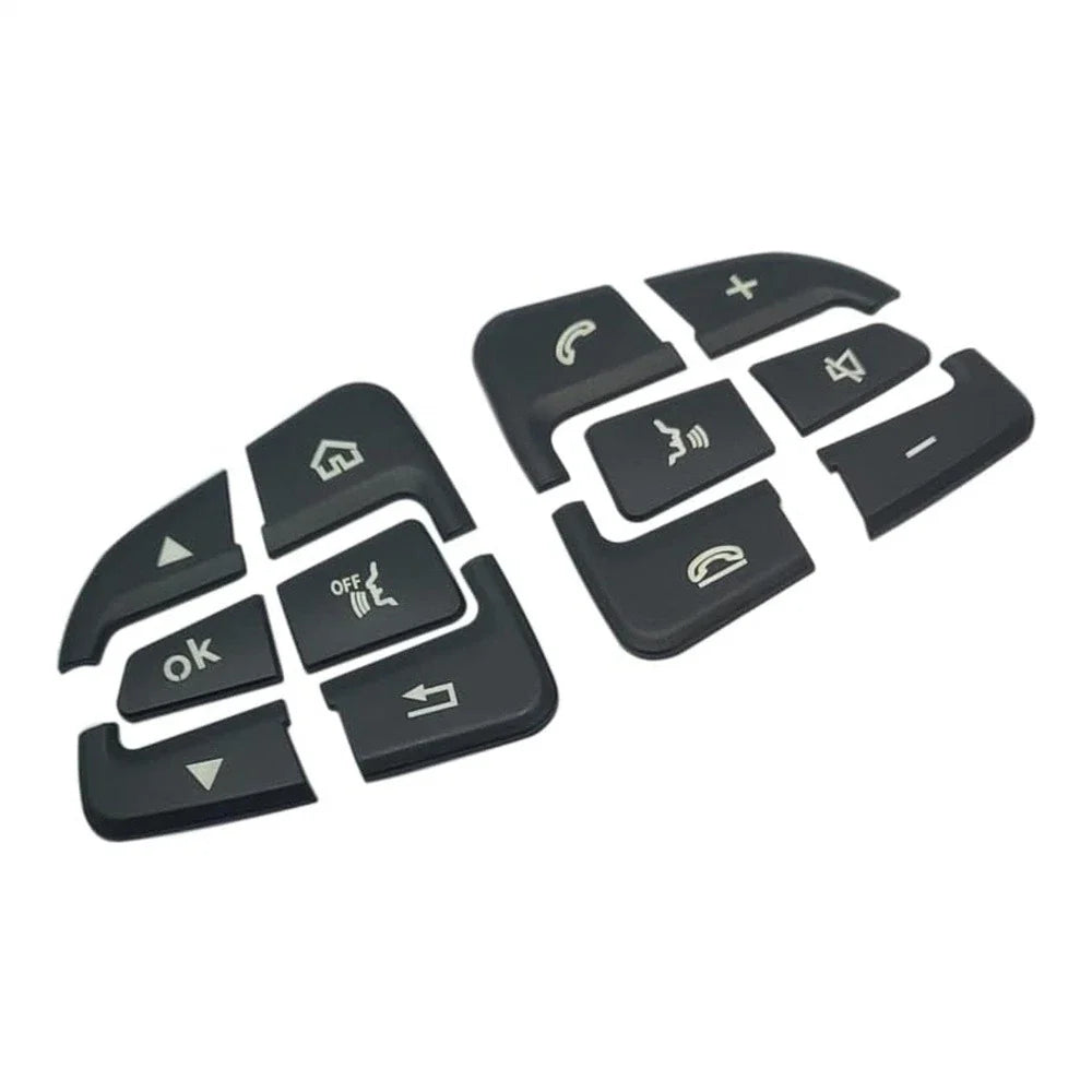 Steering Wheel Button Trim Set for Mercedes Benz GLC C Class W205 (2015-2018)