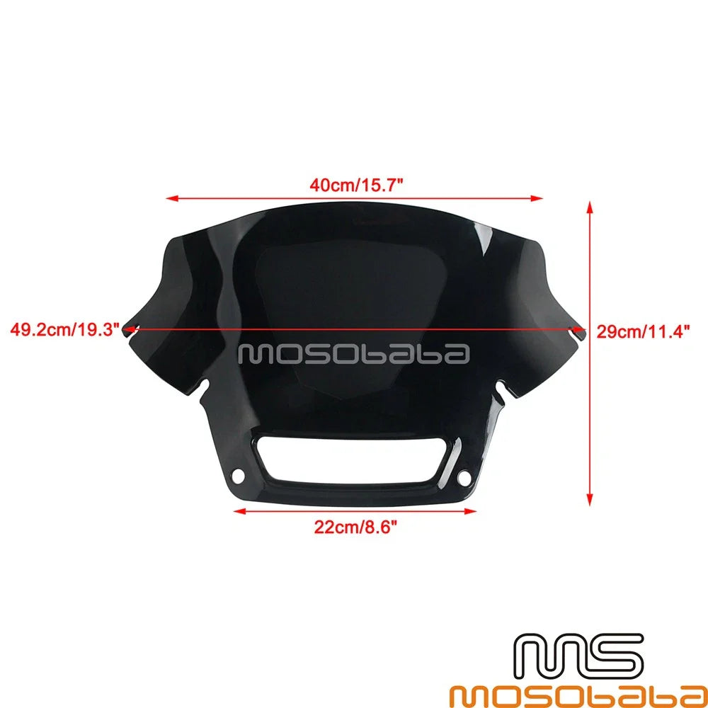 7" Windshield & 5.6" Headlamp Bracket for Harley Softail FXBB FXST FXLR (2018-2023)