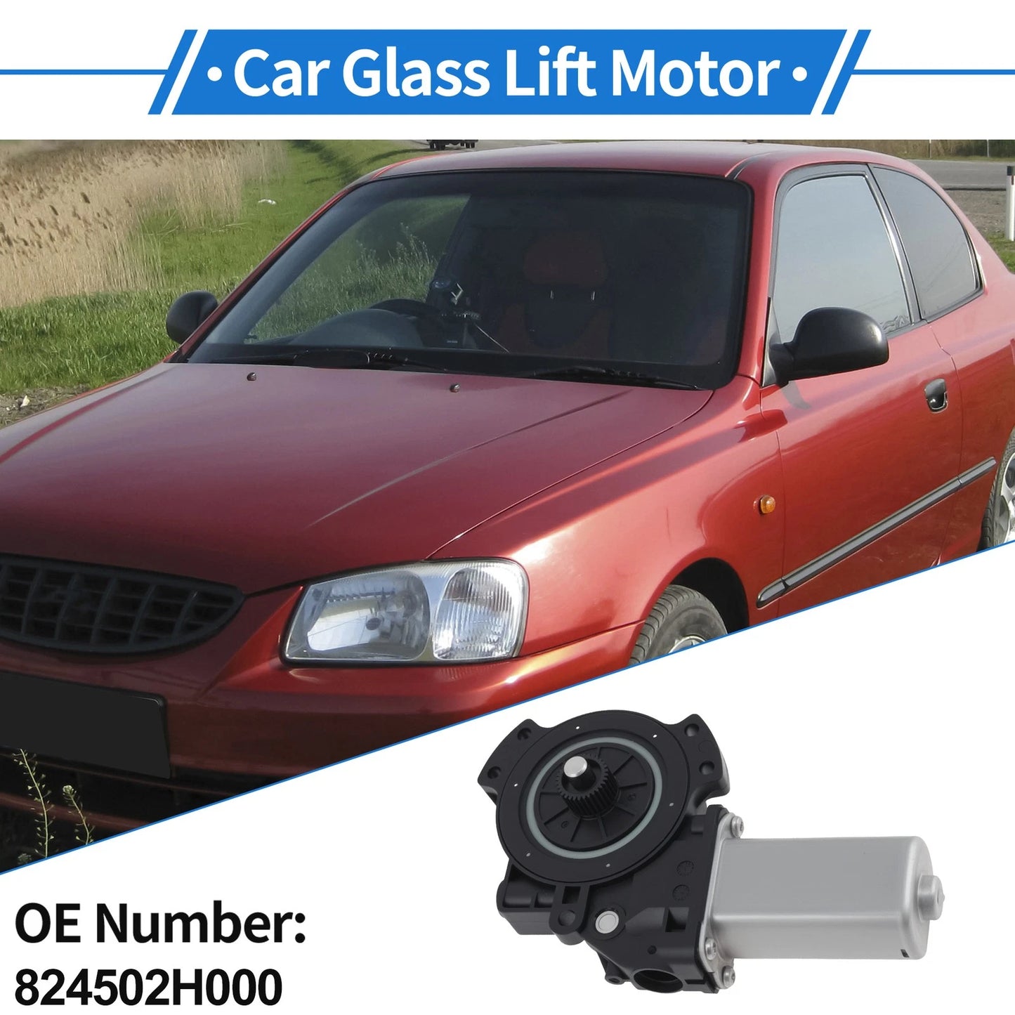 Power Window Regulator Lift Motor 824502H000 for Hyundai Elantra (2007–2010)