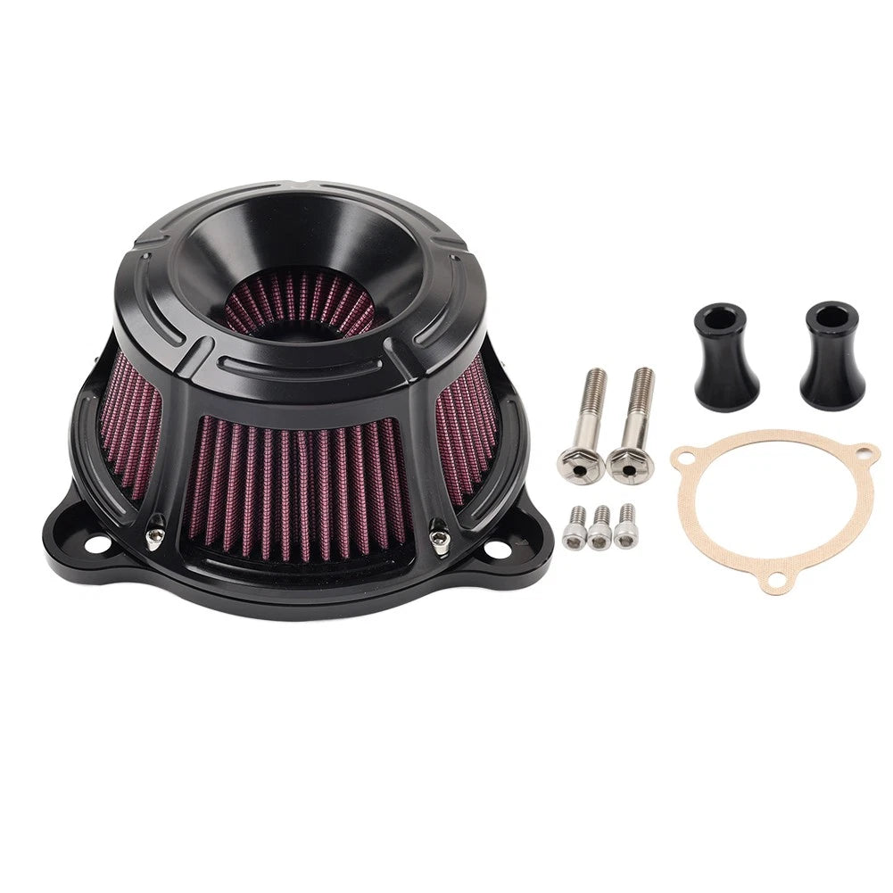 Cross Air Cleaner Intake Filter for Harley Touring M8, Softail (2018–2024)