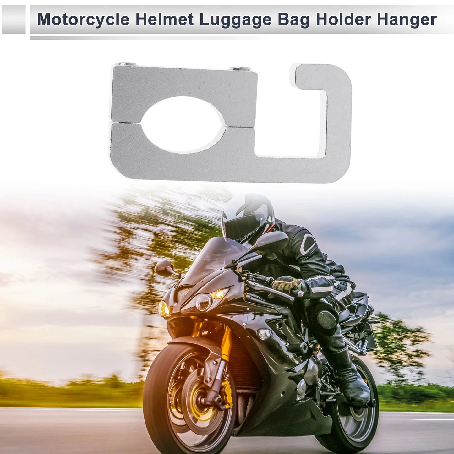 Set of 1 Arc Double Hook for Motorcycle (Hexagon Wrench Gasket)