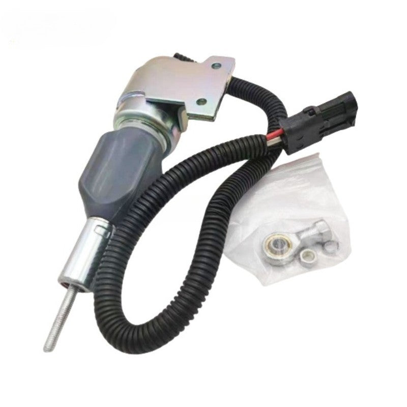 Fuel Shutoff Solenoid Valve for Volvo EC140 EC150 EC210 (24V)