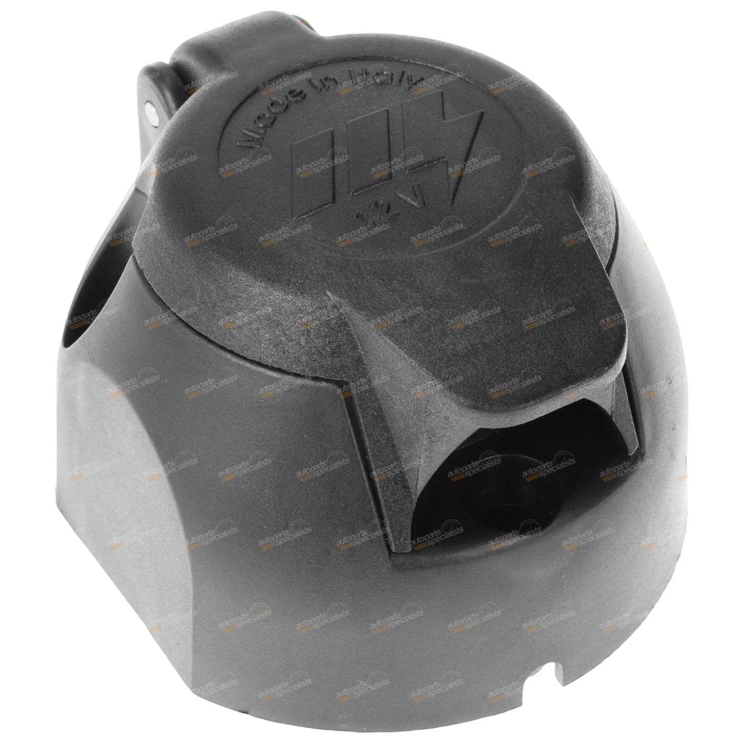 7 Pin Trailer Light Connector Socket for Large Round Trailers (12V)