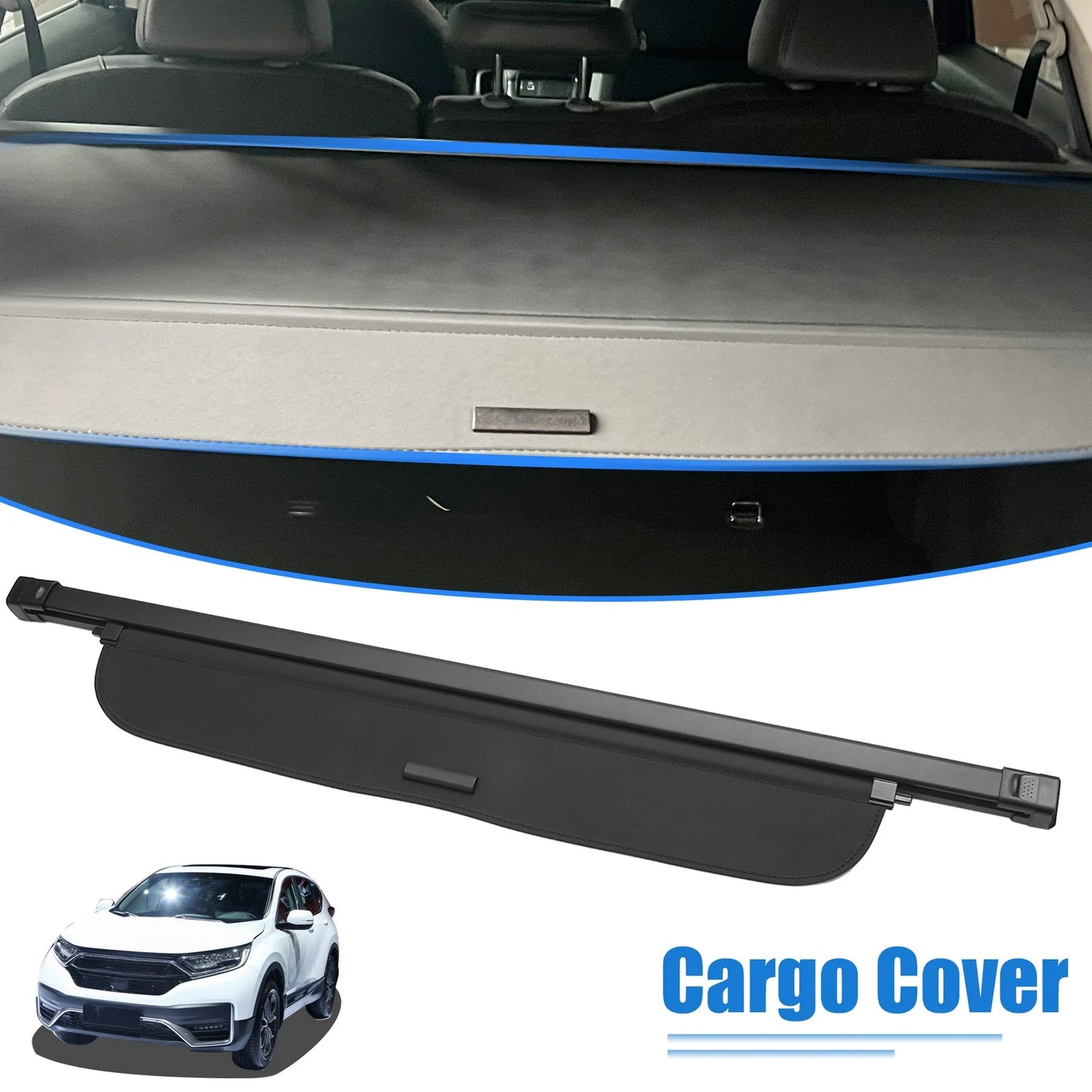 Retractable Cargo Cover for Honda CR-V (2023–2026) - Black Trunk Shade