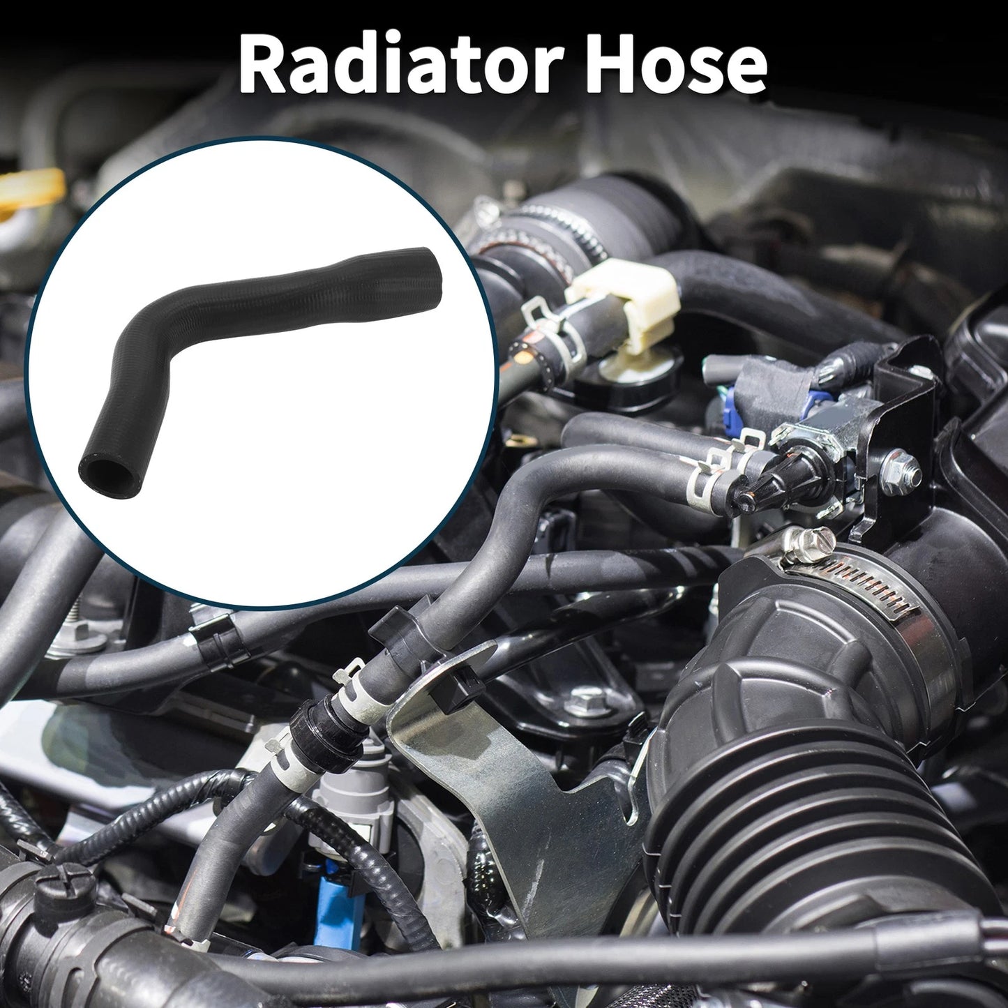 Radiator Hose for Nissan March (2010–2015) No. 215011HS2B Upper