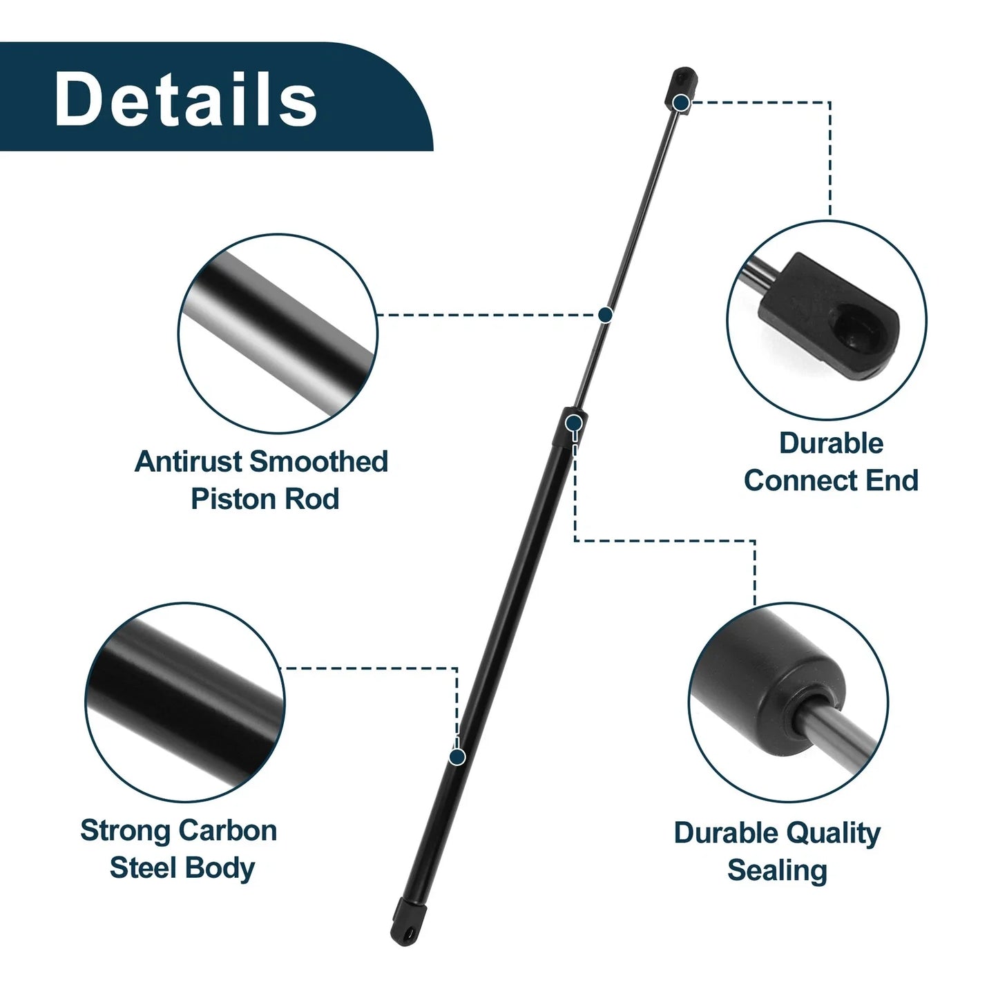 Rear Window Lift Supports for Chevrolet Trailblazer (2002-2009)
