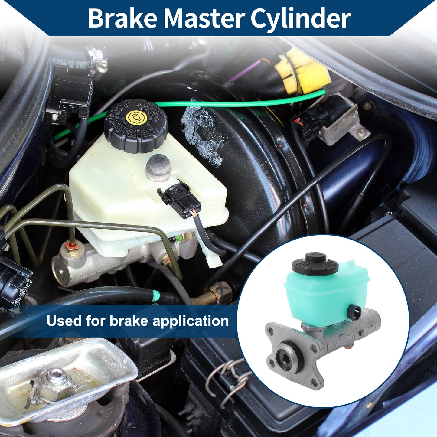 Brake Master Cylinder Reservoir No. 472013D141 for Toyota Hilux (1990–1997)