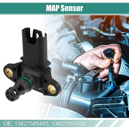 Intake Manifold Pressure MAP Sensor for BMW 135i (2008–2013) 13627585493 13627551429