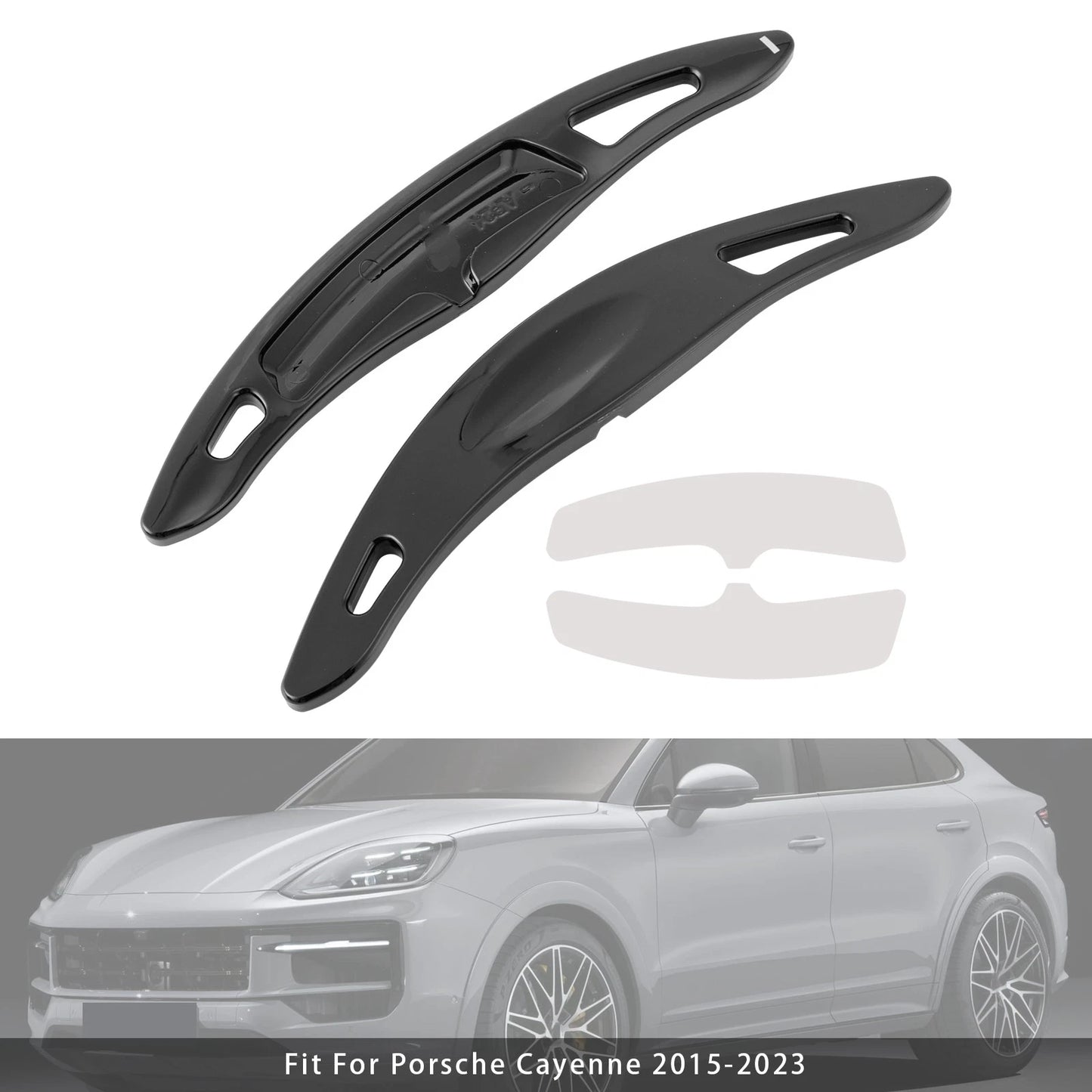 Gear Shift Pallets for Porsche Cayenne Macan (2015–2023) Black