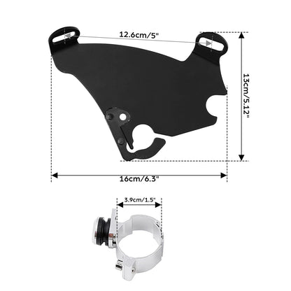 Gauntlet Fairing Trigger Lock Mount for Harley Sportster XL 883 1200 (88-22)