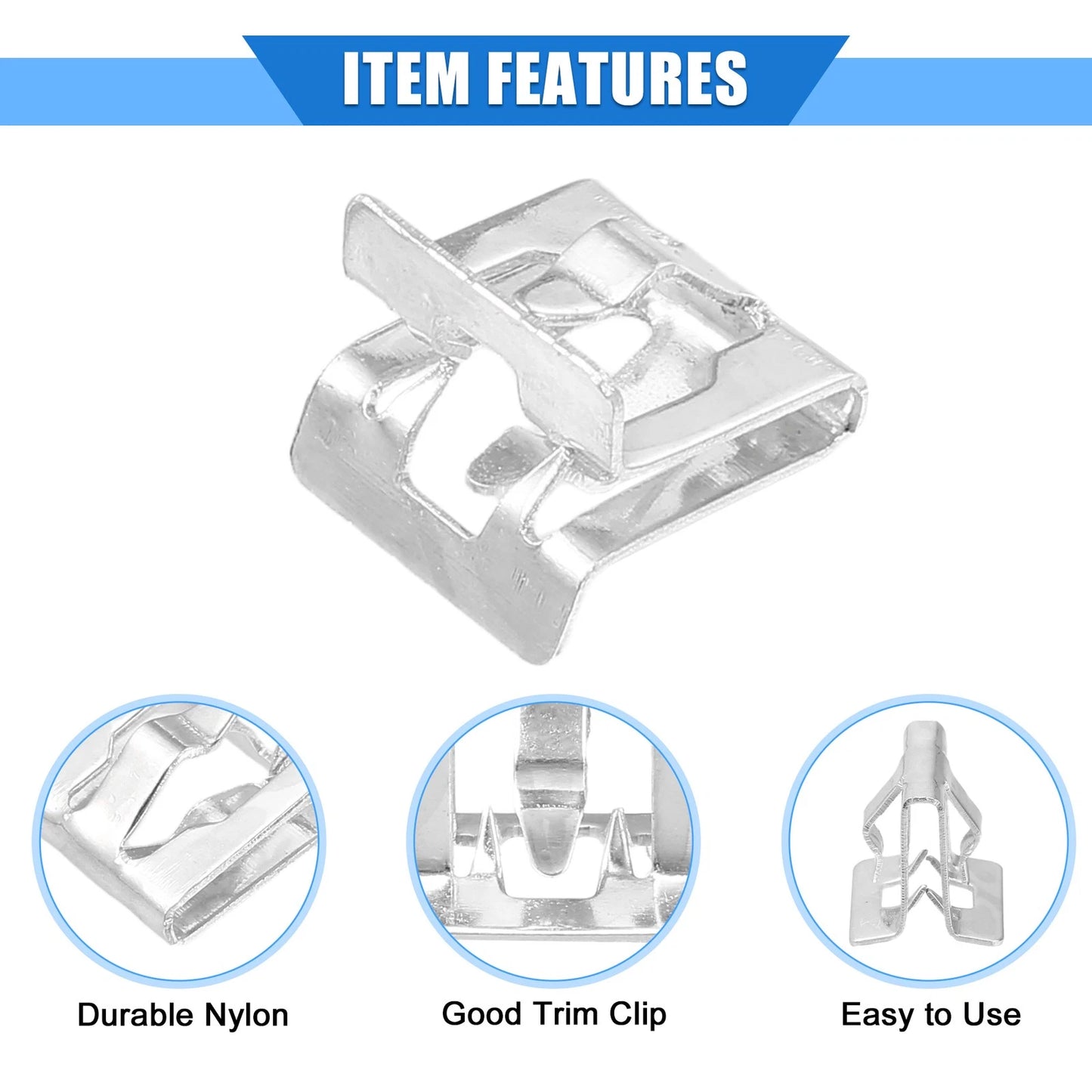 25 Pcs Lift Gate Trim Panel Clips for Buick Cascada (2016–2019)