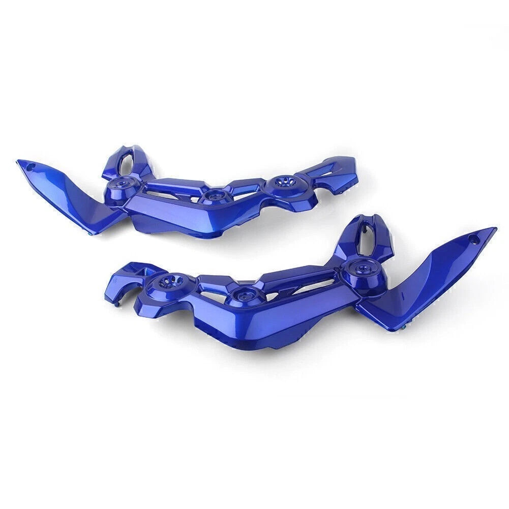 Set of 2 Radiator Cap Fairing Compression Plates for Kawasaki ER6N (2012–2016)