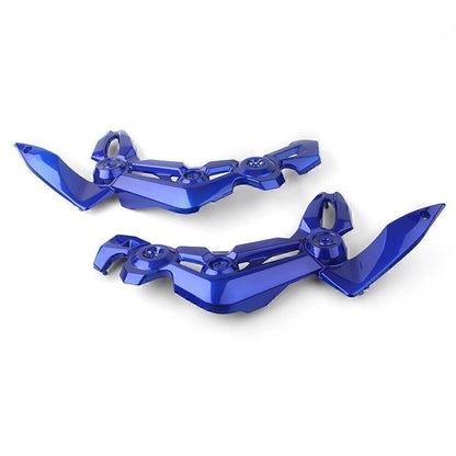 Set of 2 Radiator Cap Fairing Compression Plates for Kawasaki ER6N (2012–2016)