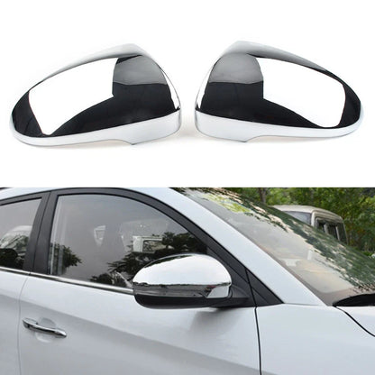 Rear View Mirror Trim Cover for Hyundai Tucson (2015-2020) Chrome