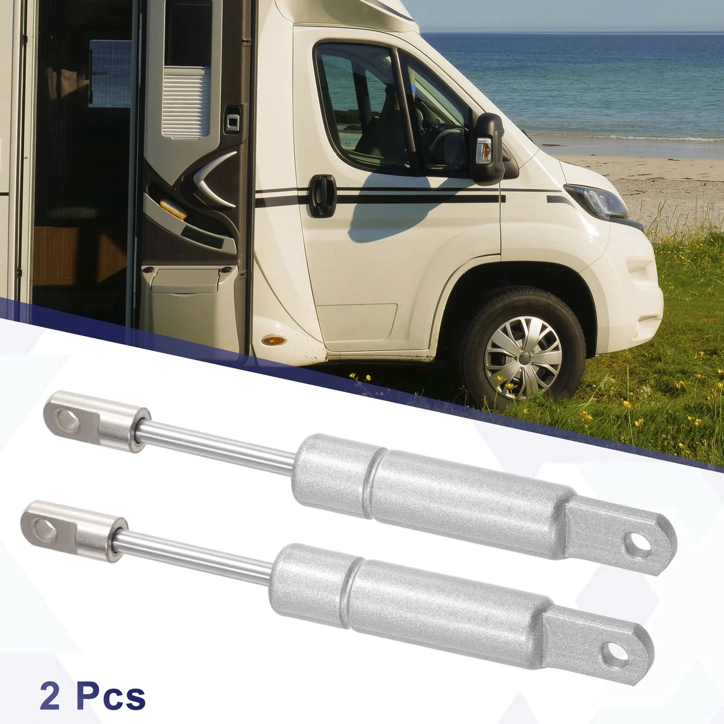 2 Pcs Lift Supports Struts for Universal Applications (10 lbs/45N)