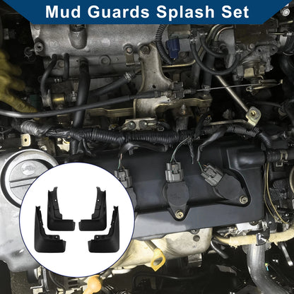 Set of 4 Mud Flaps Splash Guards for BMW X7 G07 (2019–2023)