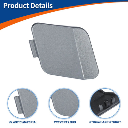 Front Tow Hook Cover for BMW 114i (2012–2014) No. 51118053828 Mineral Grey