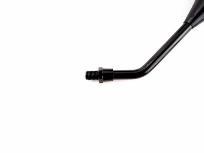 Set of 2 Black Rectangular Rear View Mirrors for Suzuki GS500E (1979–2015)