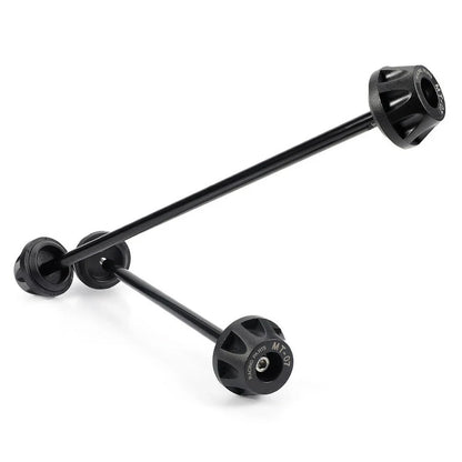 Front & Rear Axle Fork Crash Sliders for YAMAHA MT-07, FZ-07, XSR700 (2014-2023)