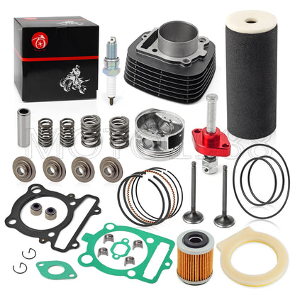 Cylinder Piston Gasket TopEnd Kit for Warrior Raptor 350