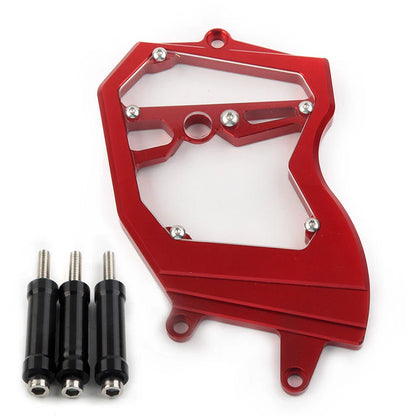 CNC Front Sprocket Chain Guard Cover Red for KAWASAKI NINJA ZX-6R (2009-2022)