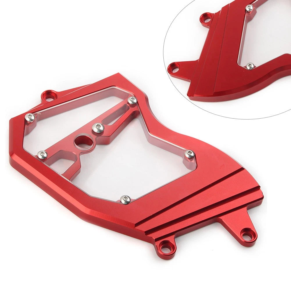 Carbon Fiber Footrest Heel Guards for Kawasaki ZX-6R 636 (2019–2025)