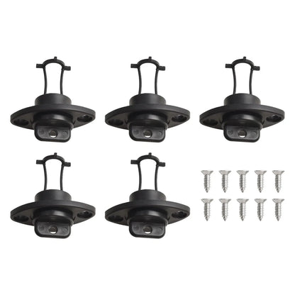 Sleek Marine Drain: 2 x Bungs, 4 Screws for Reliable Sealing