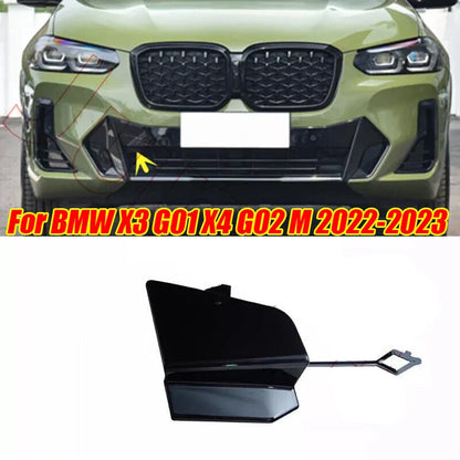 Tow Hook Cover Front Bumper for BMW X3 X4 (2022–2023)