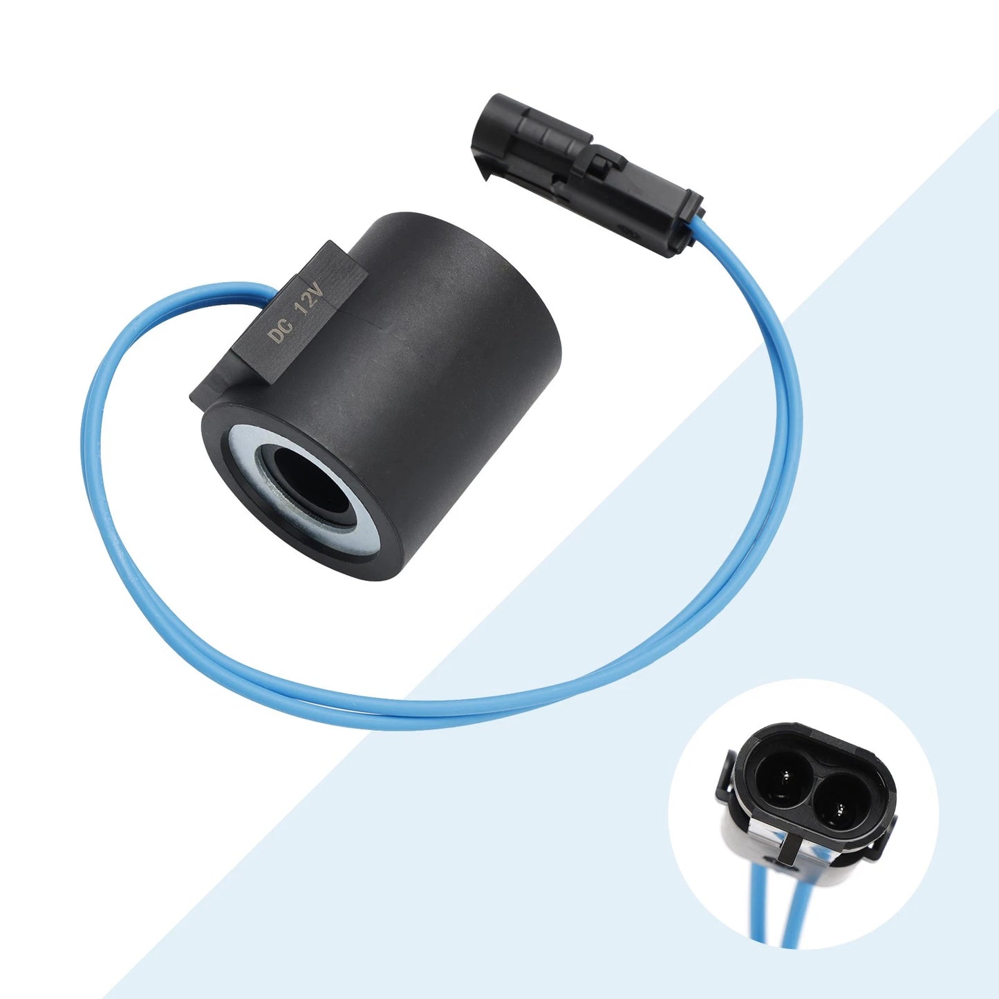 Solenoid Valve Coil 12V DC 6359732 for Hydraforce Weatherpack Connector