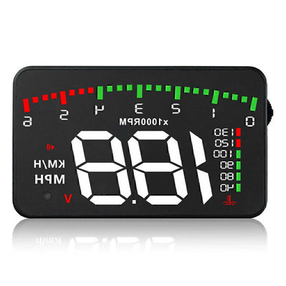 3.5" HUD Head Up Display OBD II Speedometer for A900