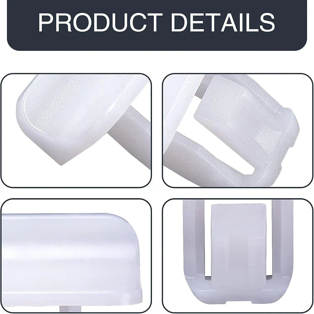 50 x Bumper Grille Retainer Moulding Clips for Jeep Chrysler Dodge (2011-2023)