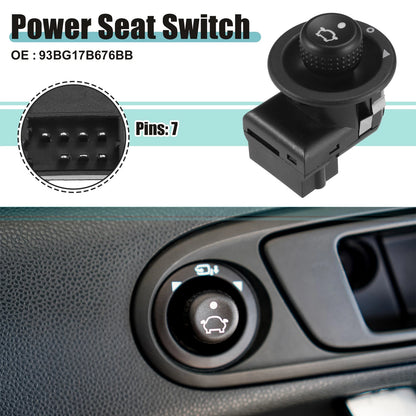 Set of 1 Power Rear View Mirror Remote Control Switch for Ford (No. 93BG17B676BB)