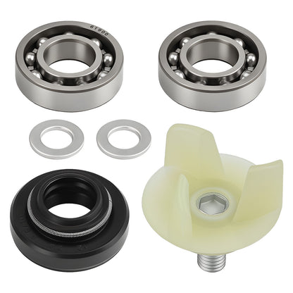 Rebuild Kit with Water Pump Shaft Gear for Suzuki RM125 (2001–2006)