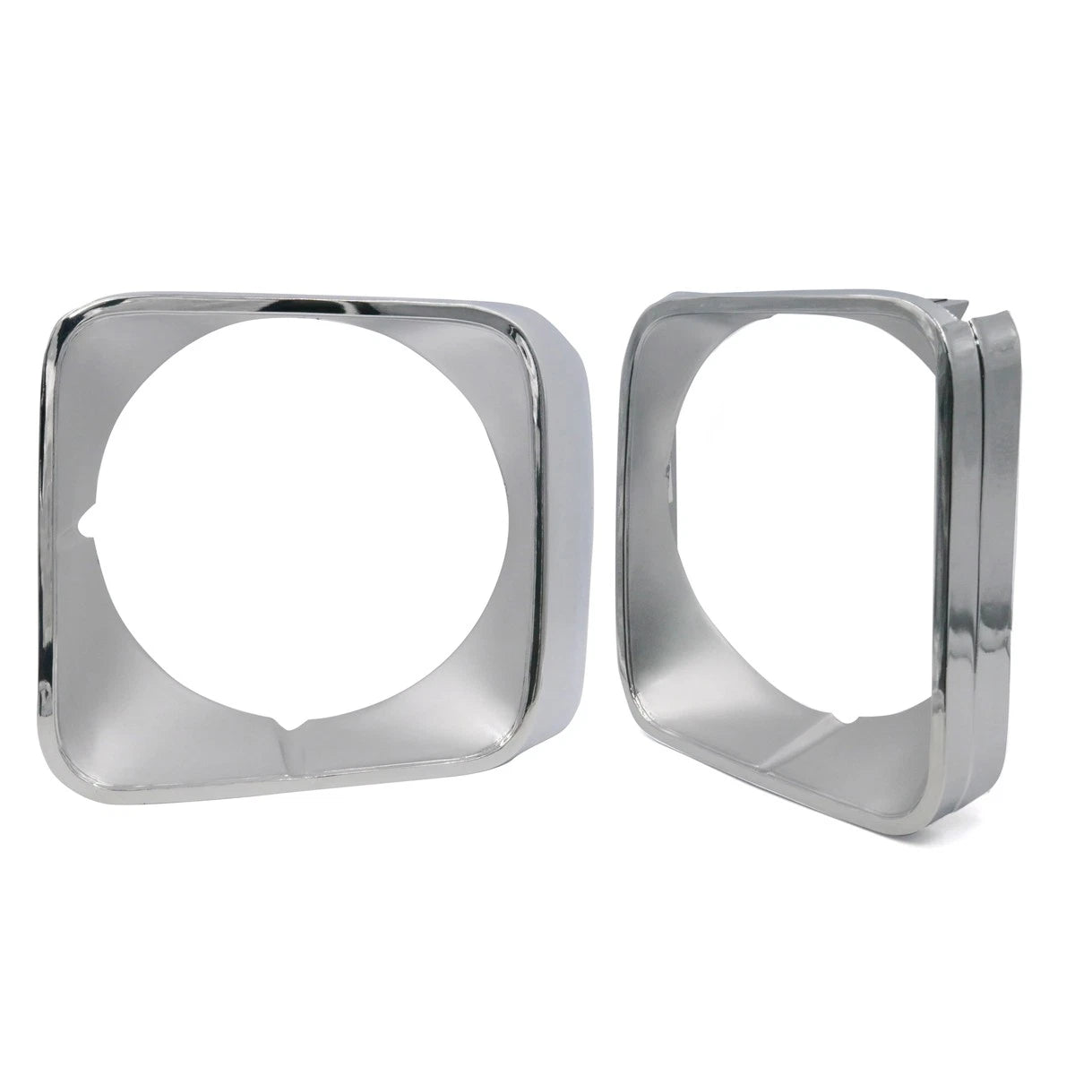 Chrome Headlight Door Bucket Set for Isuzu Faster Bedford KB Chevrolet LUV (1972–1980)