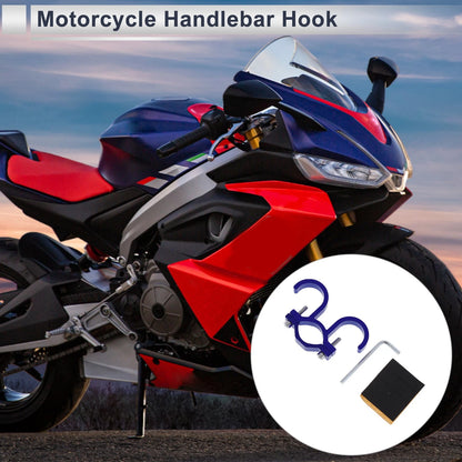 Set of 1 Arc Aluminum Alloy Motorcycle Hanging Hook for Various Models