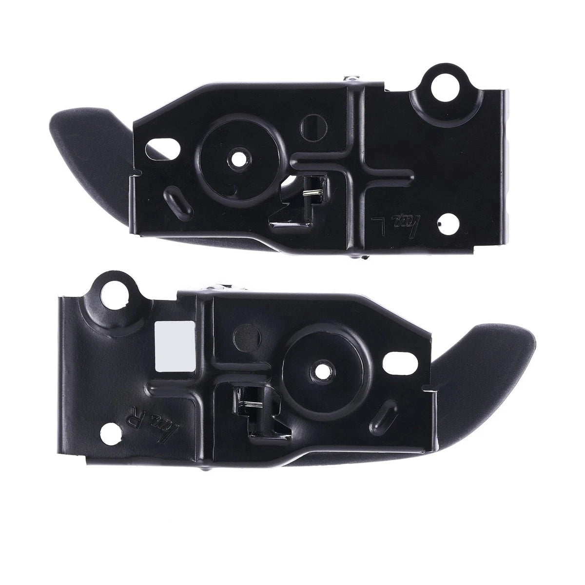 Set of 2 Inner Door Handles for Hyundai Santa Fe (2000–2005) Grey