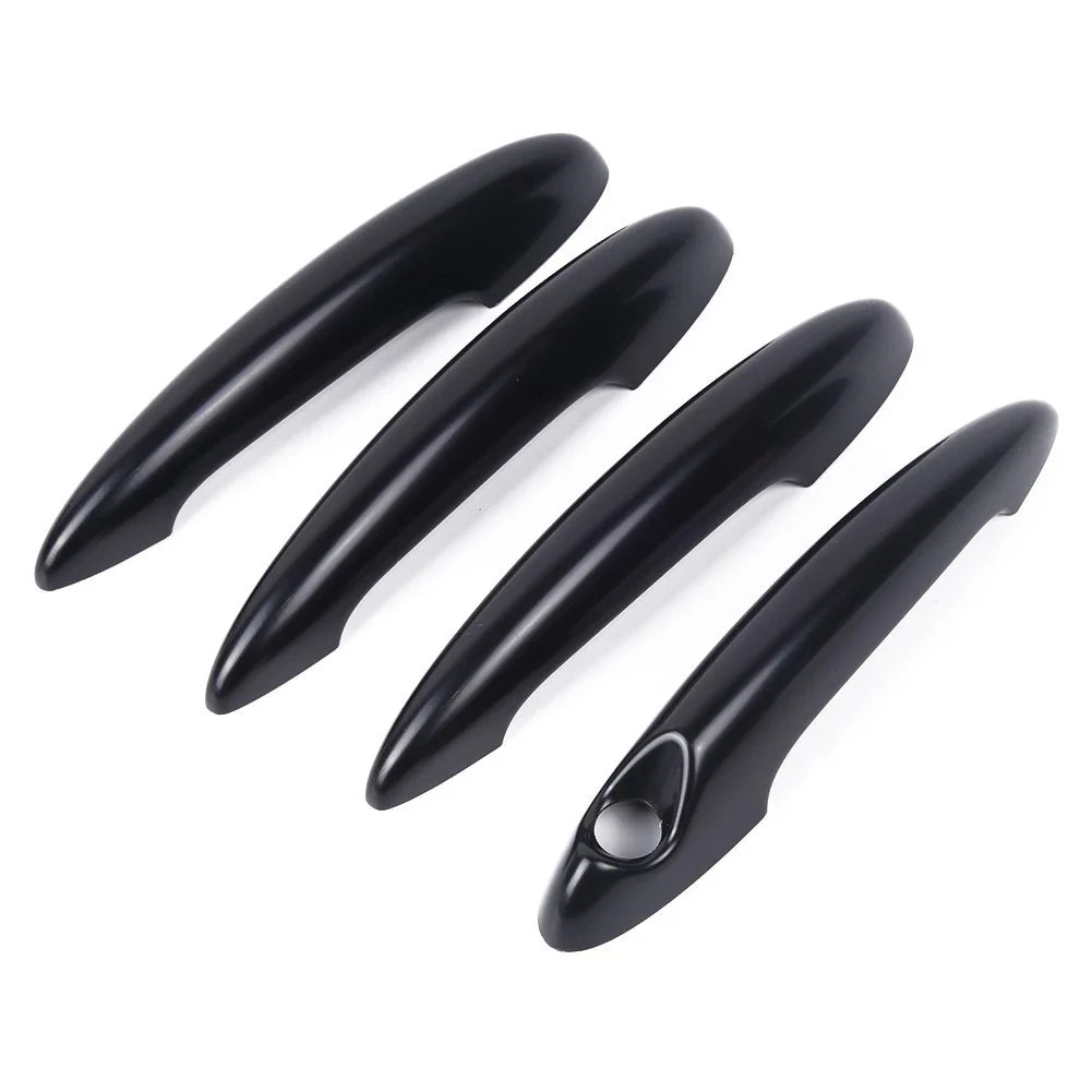 4x Gloss Black Door Handle Cover Trim for R60 COUNTRYMAN Cooper S (2011–2016)