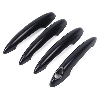 4x Gloss Black Door Handle Cover Trim for R60 COUNTRYMAN Cooper S (2011–2016)