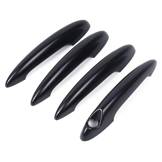4x Gloss Black Door Handle Cover Trim for R60 COUNTRYMAN Cooper S (2011–2016)