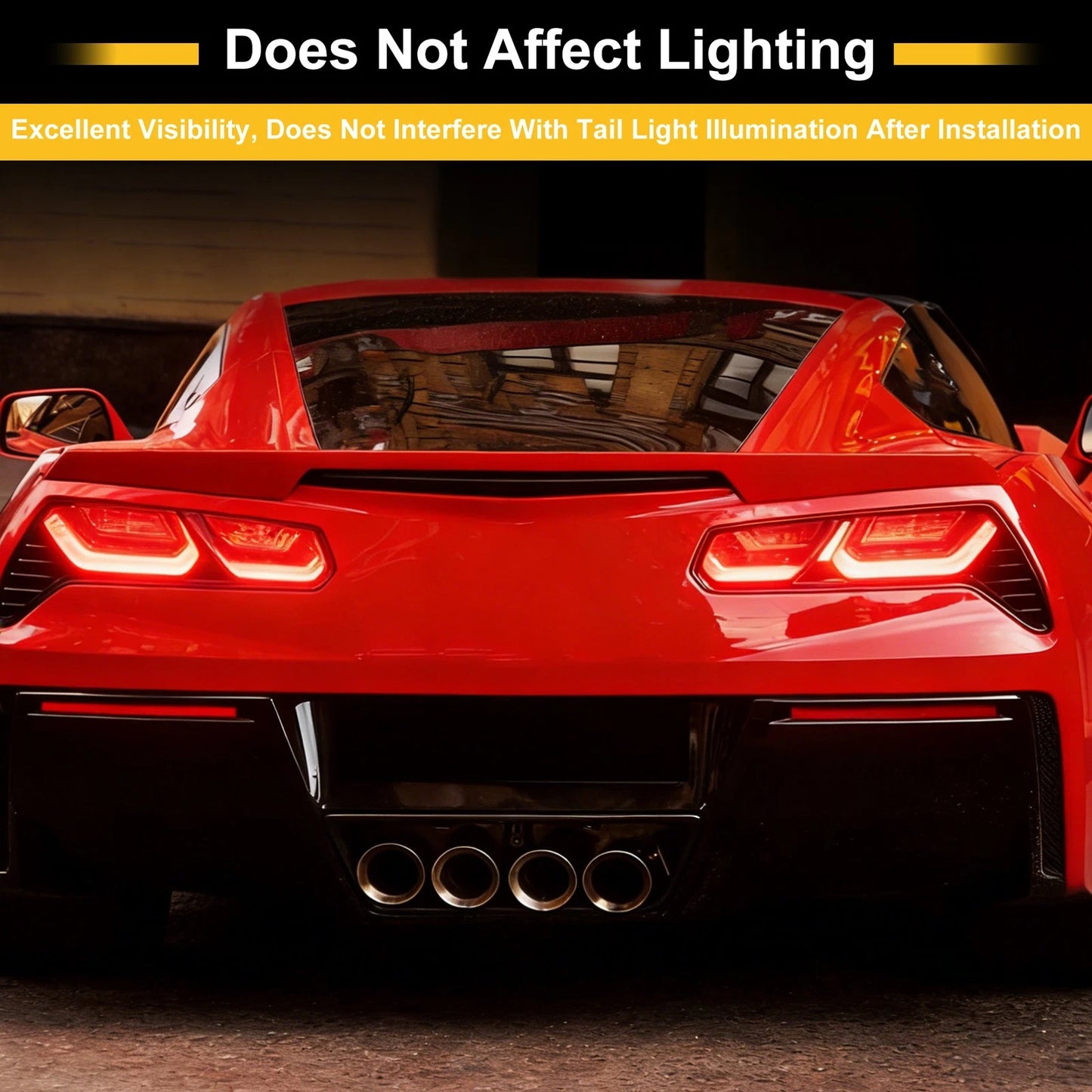 Tail Light Cover Trim for Chevrolet Corvette C7 (2014–2019)