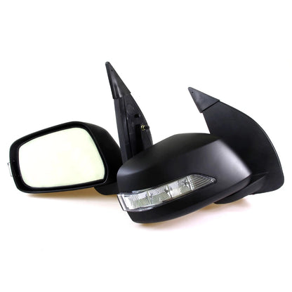 LED Manual Door Mirrors for Nissan D40 Navara Pickup Truck (2004–2014)