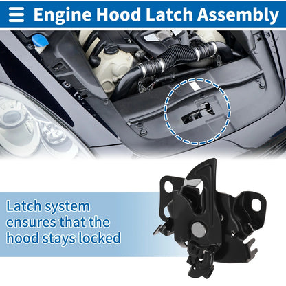 Hood Latch Assembly for Honda MDX (2017–2020) No. 74120TZ5A03 1 pcs
