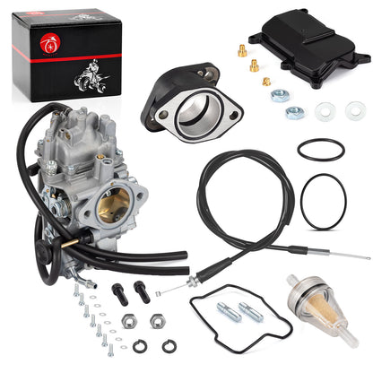 Throttle Cable & Intake Manifold for Yamaha Warrior 350 (1987–2004)
