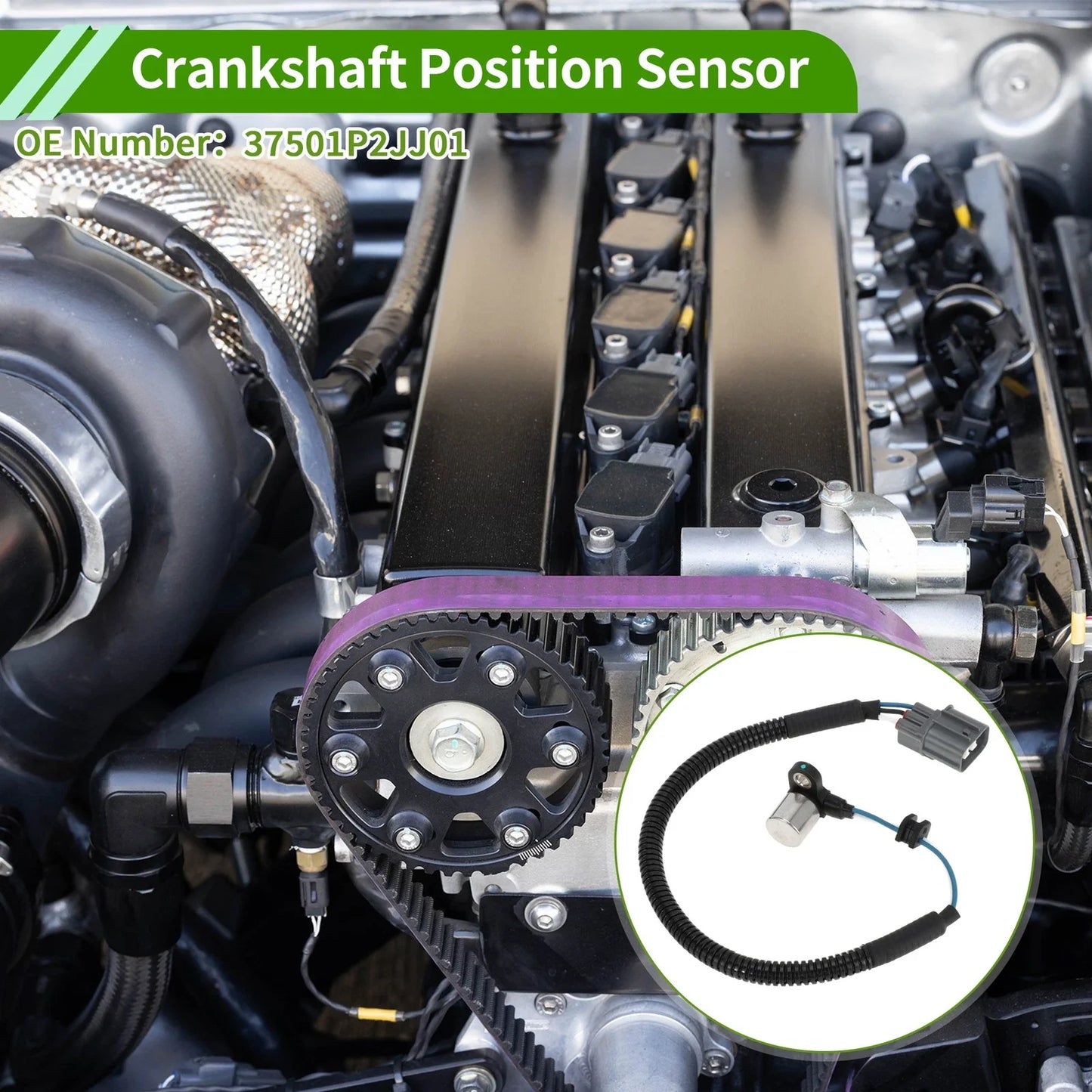 Crankshaft Position Sensor for Honda Civic 1.6 (1996-2000) - 1 x Sensor