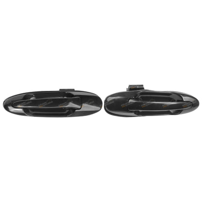 Black Rear Outer Door Handles for Toyota Landcruiser (1998–2007)