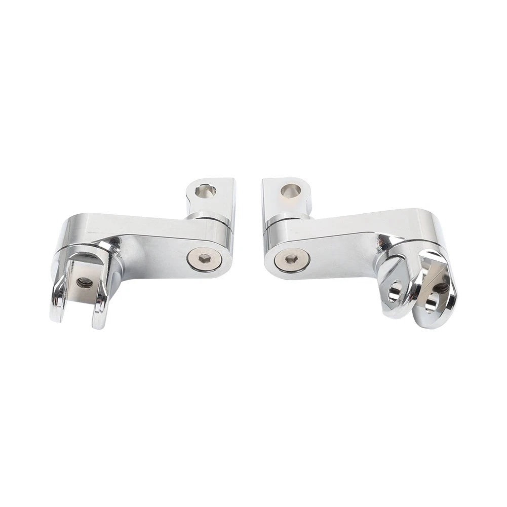 Rear Foot Pegs for Harley Sportster 883 1200 Dyna Fat Bob (2004–2023)